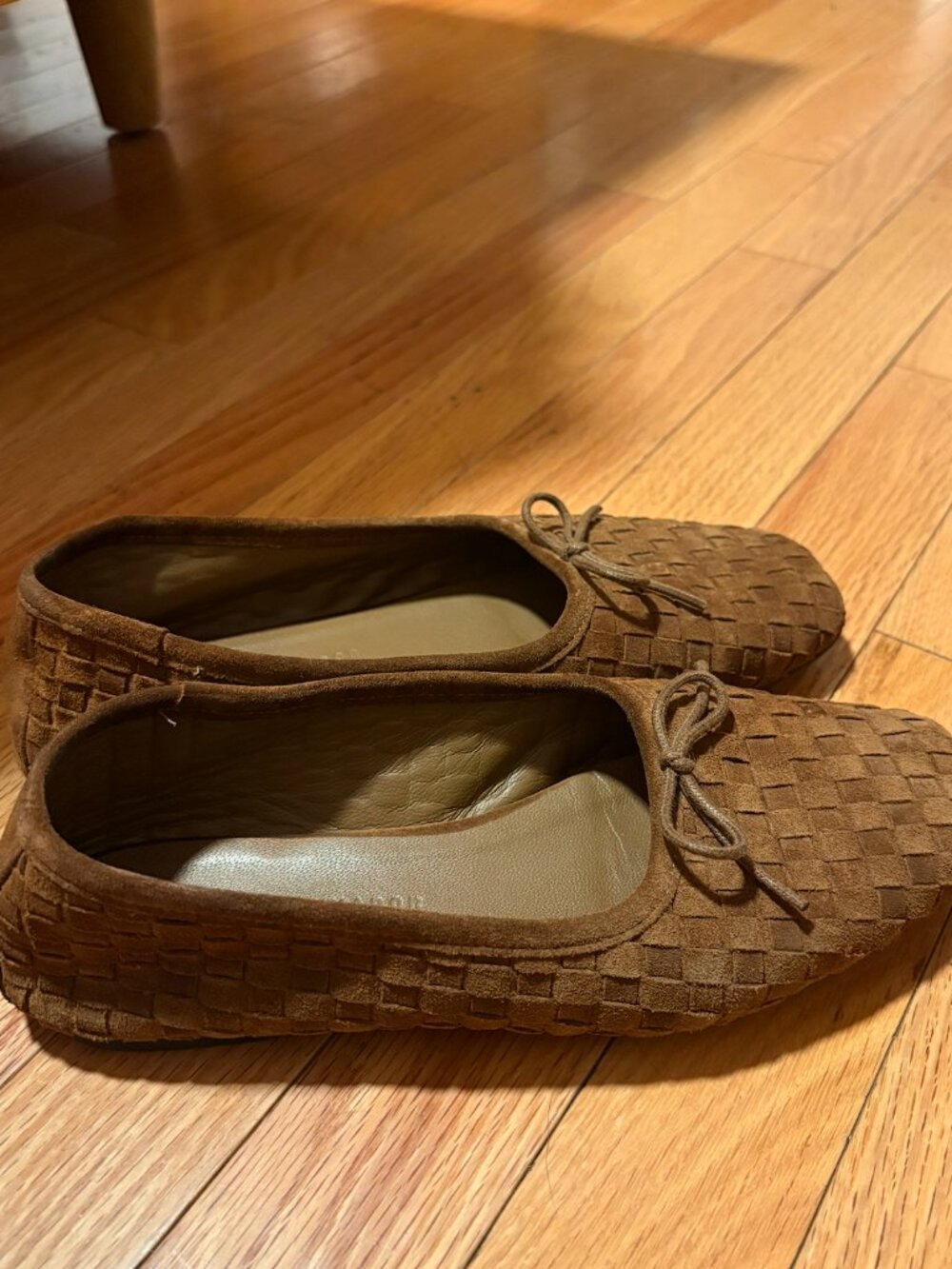 Freda Salvador - JADA SQUARE TOE BALLET FLAT - Suede - Size 7.5 - Picture 2 of 2
